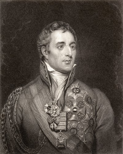 Porträt von Arthur Wellesley, 1. Herzog von Wellington (1769-1852) von English School